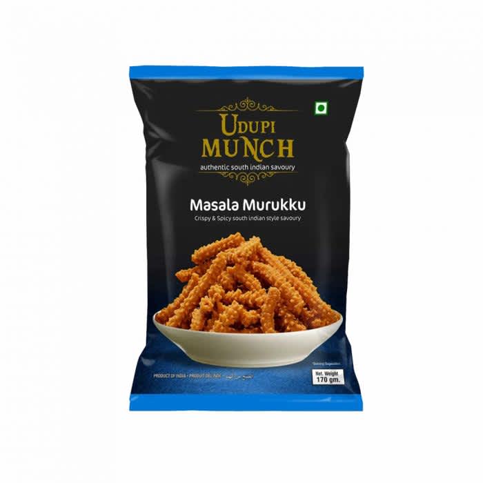 8904071700826-1.jpg UDUPI MUNCH MASALA MURUKKU 170G (south indian) - Image 1