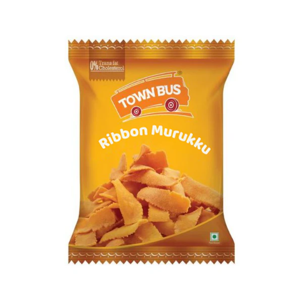 ribbon_murukku-1.png TOWNBUS RIBBON MURUKKU 170 GRAM - Image 1