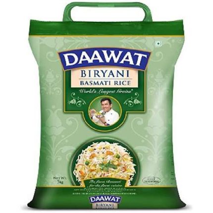 DAAWAT BIRYANI BASMATI RICE 5KG