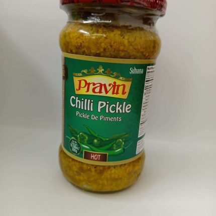 Suhana green chili pickle hot 300g